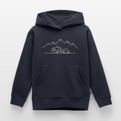 Keep it simple - Kinder Camping Hoodie - Navy