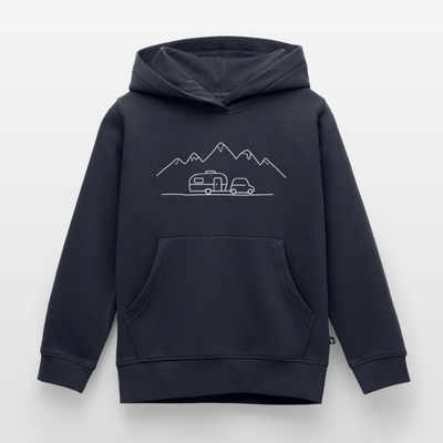 Keep it simple - Kinder Camping Hoodie - Navy
