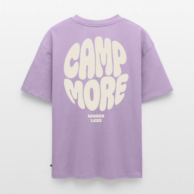 Camp More - Oversized Unisex T-Shirt - Lavendel
