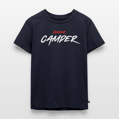 Junior Camper - Kinder Camping T-Shirt - Navy