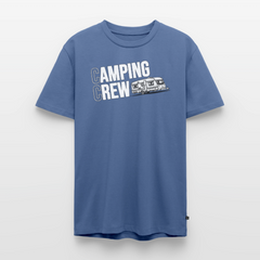 Wohnwagen Camping Crew - Herren Camping T-Shirt - Taubenblau