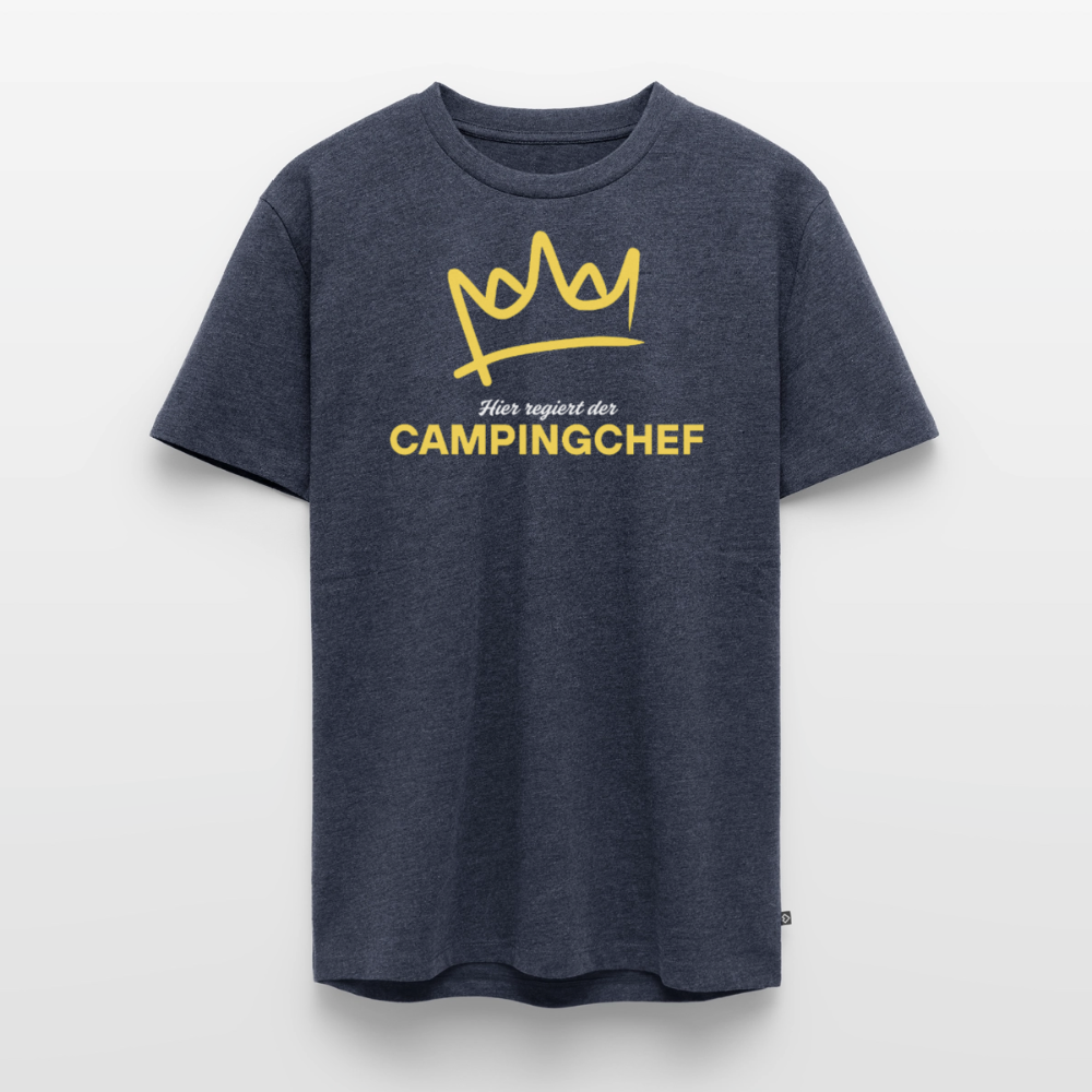Campingchef - Herren Camping T-Shirt - Jeansblau 
