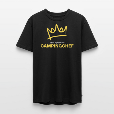 Campingchef - Herren Camping T-Shirt - Schwarz