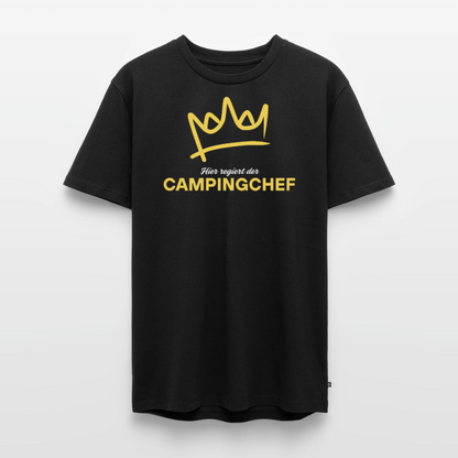 Campingchef - Herren Camping T-Shirt - Schwarz