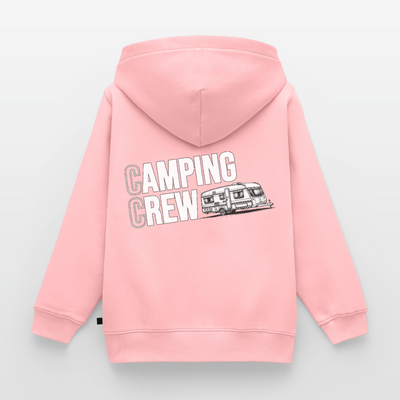 Wohnwagen Camping Crew - Kinder Camping Hoodie - Rosa