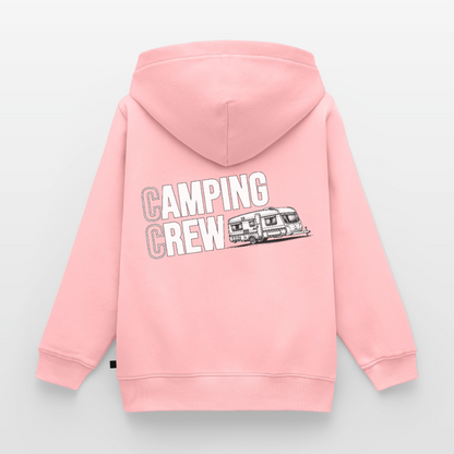 Wohnwagen Camping Crew - Kinder Camping Hoodie - Rosa