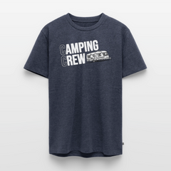 Wohnwagen Camping Crew - Herren Camping T-Shirt - Jeansblau 
