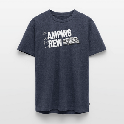 Wohnwagen Camping Crew - Herren Camping T-Shirt - Jeansblau 