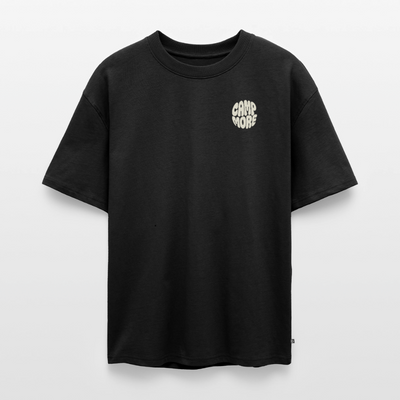 Camp More - Oversized Unisex T-Shirt - Schwarz