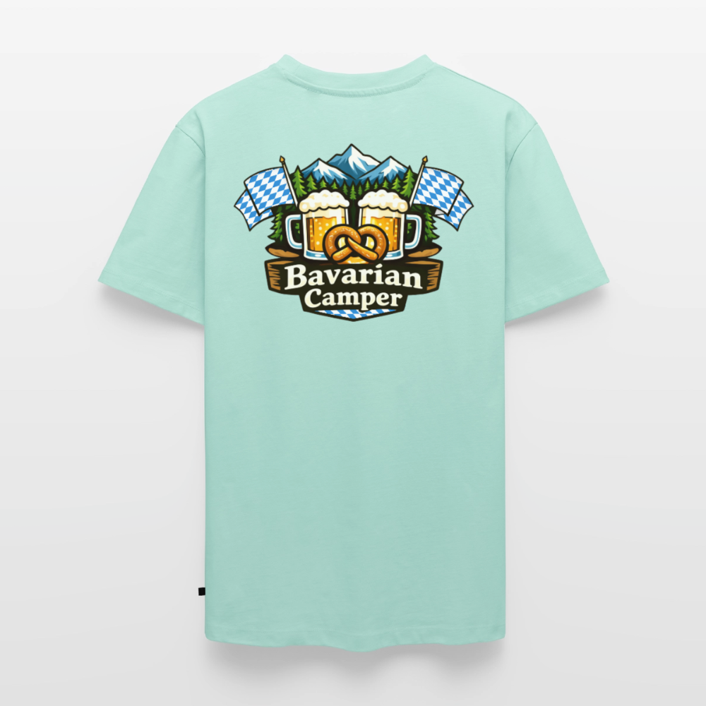 Bavarian Camper - Herren Camping T-Shirt - Mint 
