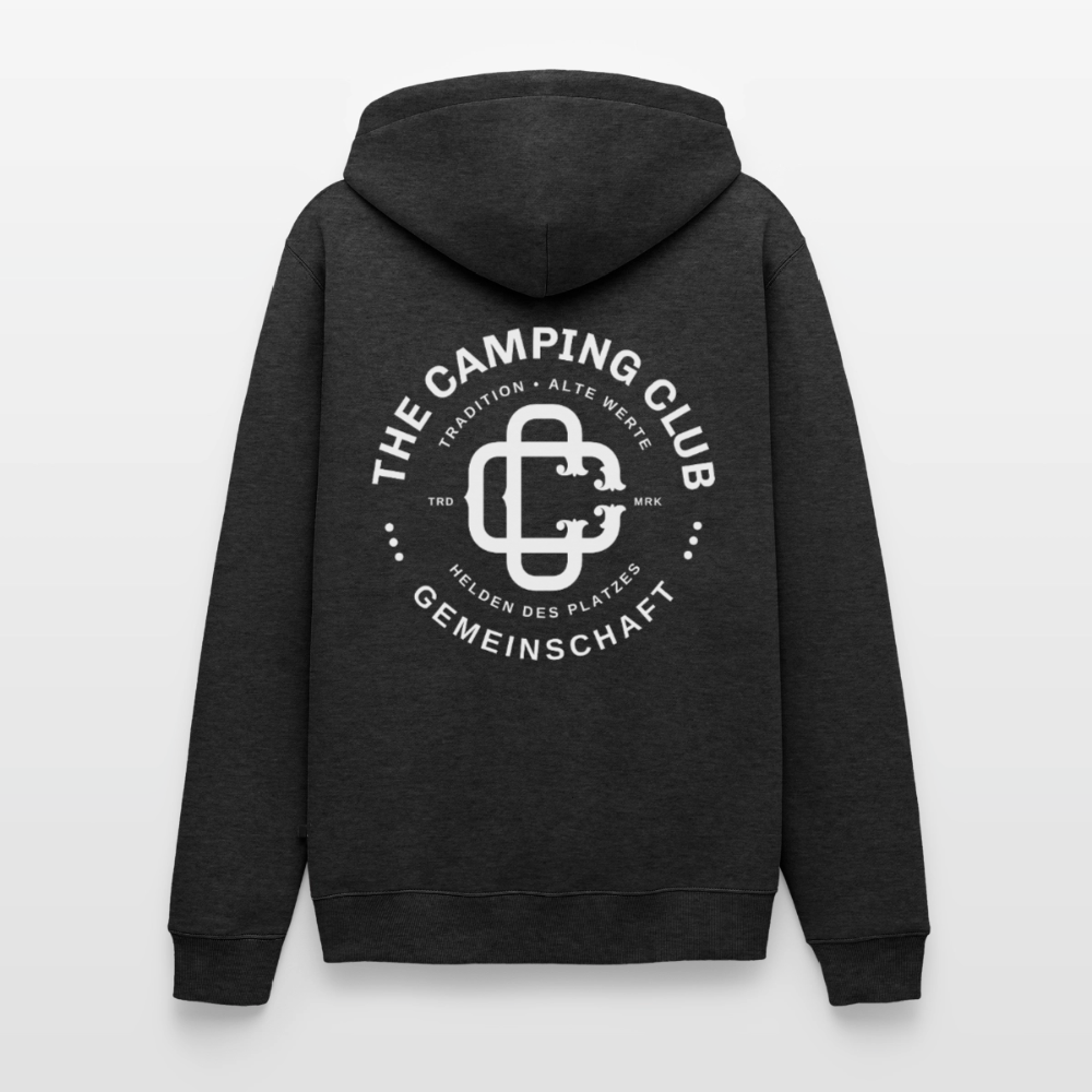 Camping Club - Herren Camping Hoodie - Anthrazit meliert