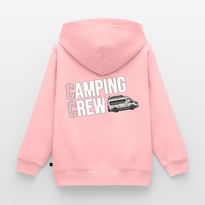 Vanlife Camping Crew - Kinder Camping Hoodie - Rosa