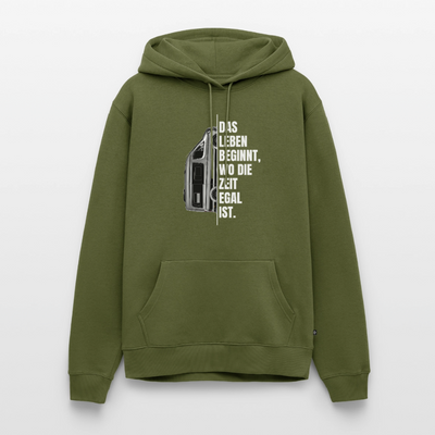 Camping ist Zeitlos - Herren Camping Hoodie - Vanlife - Khaki