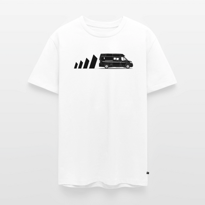 Vanlife Shapes - Herren Camping T-Shirt - Weiß