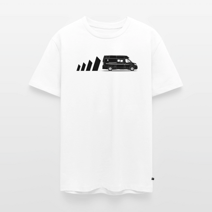 Vanlife Shapes - Herren Camping T-Shirt - Weiß