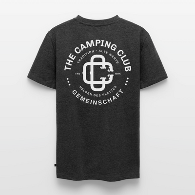 Camping Club - Herren Camping T-Shirt - Anthrazit meliert