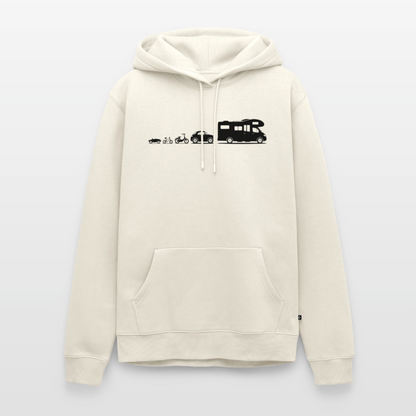 Evolution Wohnmobil - Herren Camping Hoodie - Naturweiß