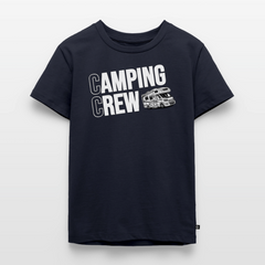 Wohnmobil Camping Crew - Kinder Camping T-Shirt - Navy