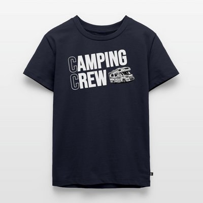 Wohnmobil Camping Crew - Kinder Camping T-Shirt - Navy