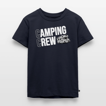 Wohnmobil Camping Crew - Kinder Camping T-Shirt - Navy