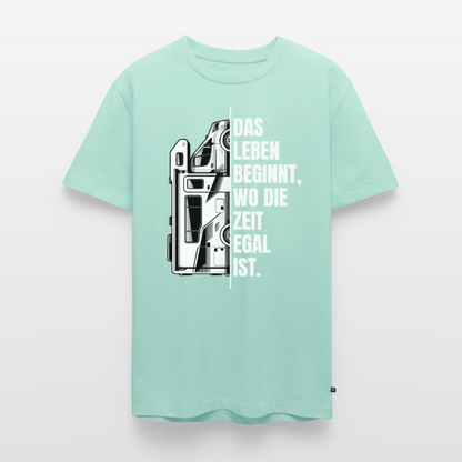Camping ist Zeitlos - Herren Camping T-Shirt - Wohnmobil - Mint 