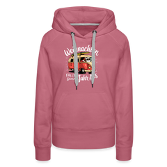 Kein Weihnachten - Damen Camping Hoodie - Malve