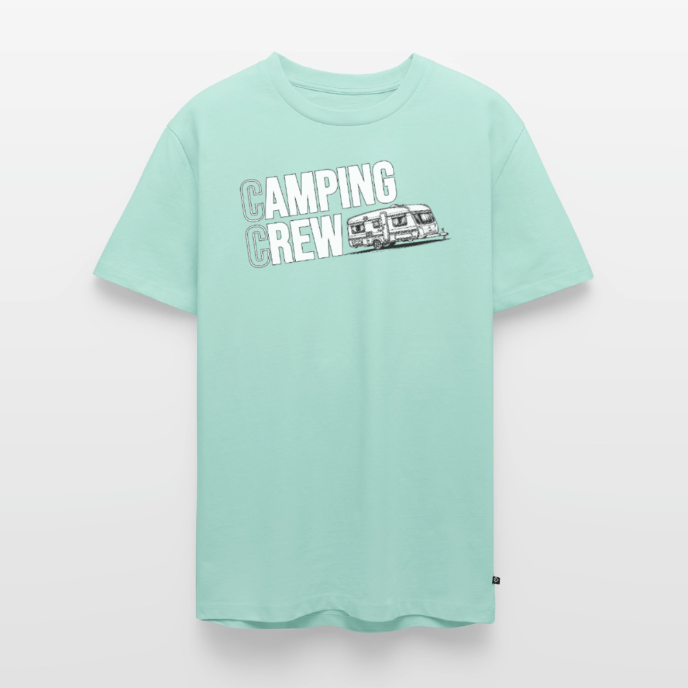 Wohnwagen Camping Crew - Herren Camping T-Shirt - Mint 