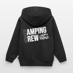 Wohnmobil Camping Crew - Kinder Camping Hoodie - Schwarz