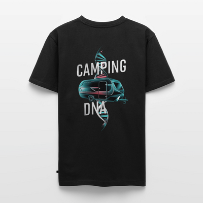 Wohnwagen Camping DNA - Herren Camping T-Shirt - Schwarz