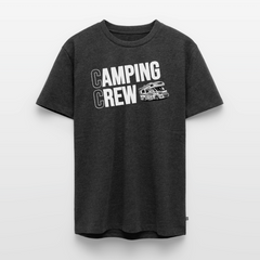 Wohnmobil Camping Crew - Herren Camping T-Shirt - Anthrazit meliert