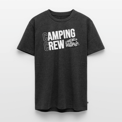 Wohnmobil Camping Crew - Herren Camping T-Shirt - Anthrazit meliert