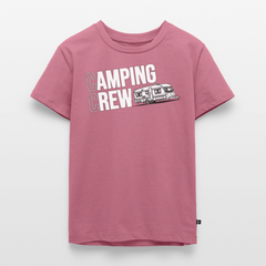Wohnwagen Camping Crew - Kinder Camping T-Shirt - Mauve