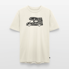 Camping Typografie - Herren Camping T-Shirt - Naturweiß