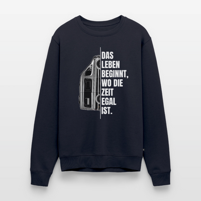 Camping ist Zeitlos - Herren Camping Sweatshirt - Vanlife - Navy