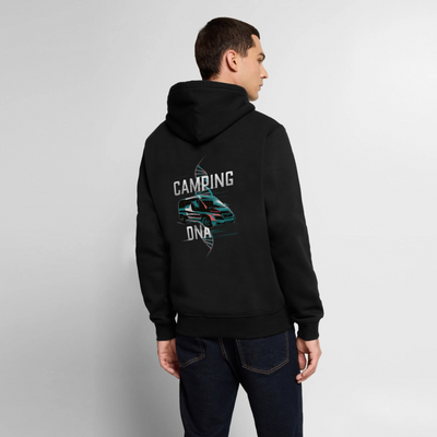 Vanlife Camping DNA - Herren Camping Hoodie - Schwarz