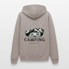 Camping Lifestyle - Herren Camping Hoodie - Taupe