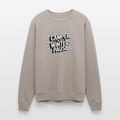 Camper in Winterpause - Herren Camping Sweatshirt - Taupe