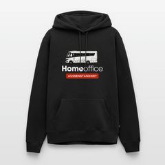 Vollintegriert Homeoffice - Herren Camping Hoodie - Schwarz