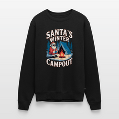 Santa's Winter Campout – Weihnachtspullover Herren in Schwarz