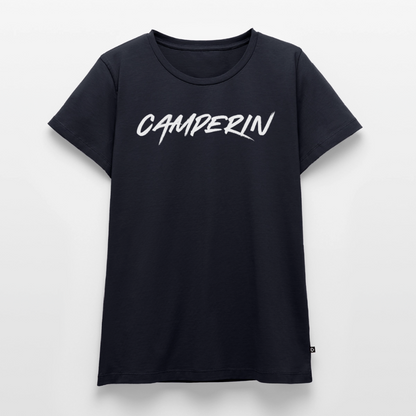 Camperin - Damen Camping T-Shirt - Navy