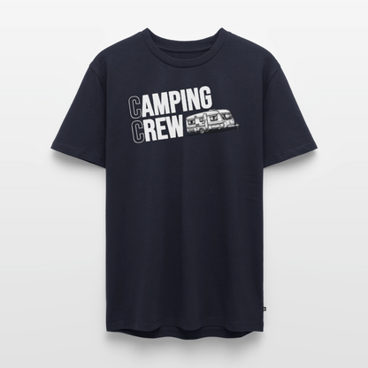 Wohnwagen Camping Crew - Herren Camping T-Shirt - Navy