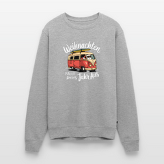 Kein Weihnachten - Herren Camping Sweatshirt - Grau meliert