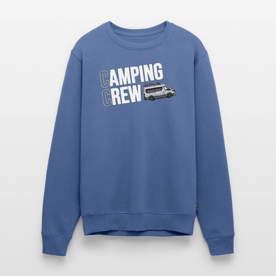 Vanlife Camping Crew - Herren Camping Sweatshirt - Taubenblau