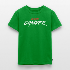 Junior Camper - Kinder Camping T-Shirt - Grün