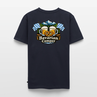 Bavarian Camper - Herren Camping T-Shirt - Navy