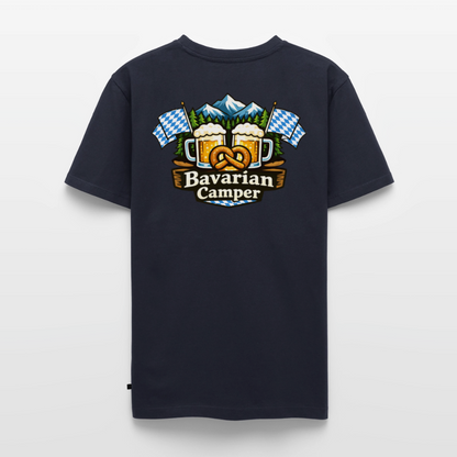 Bavarian Camper - Herren Camping T-Shirt - Navy