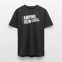 Wohnwagen Camping Crew - Herren Camping T-Shirt - Anthrazit meliert
