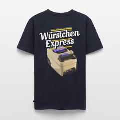 Würstchen Express - Herren Camping T-Shirt - Navy