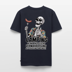 Camping Verwahrlosung - Herren Camping T-Shirt - Navy