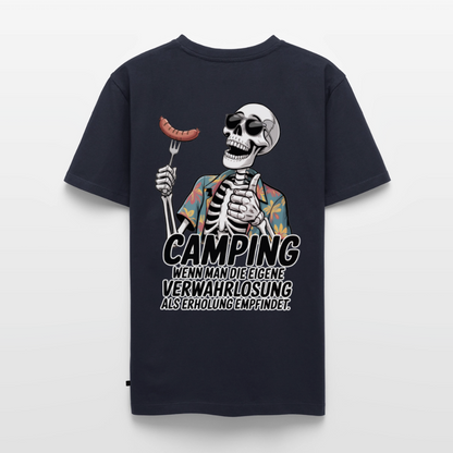Camping Verwahrlosung - Herren Camping T-Shirt - Navy